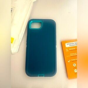 NEW Teal Blue SE 2025 Apple Phone Case